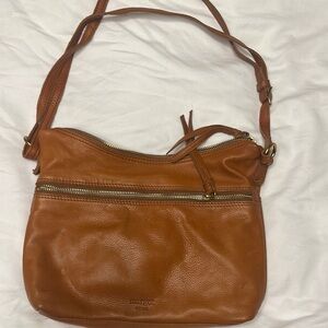 Margot New York Tan Leather purse